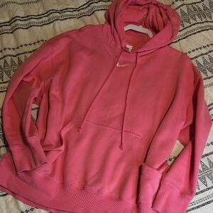 Nike Pink Pullover Hoodie